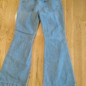 RE/ DONE  REDONE  Flare wide leg jeans not 30  retail $220